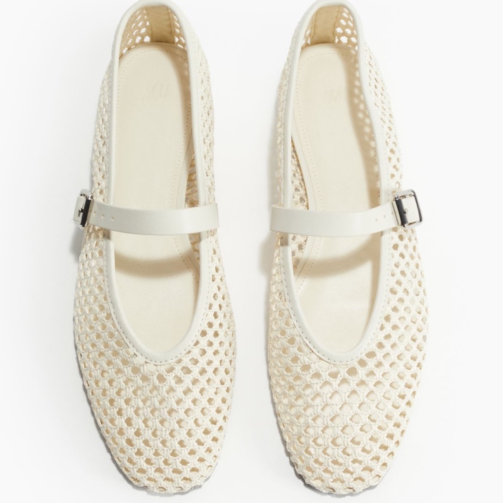H&M Mesh flats